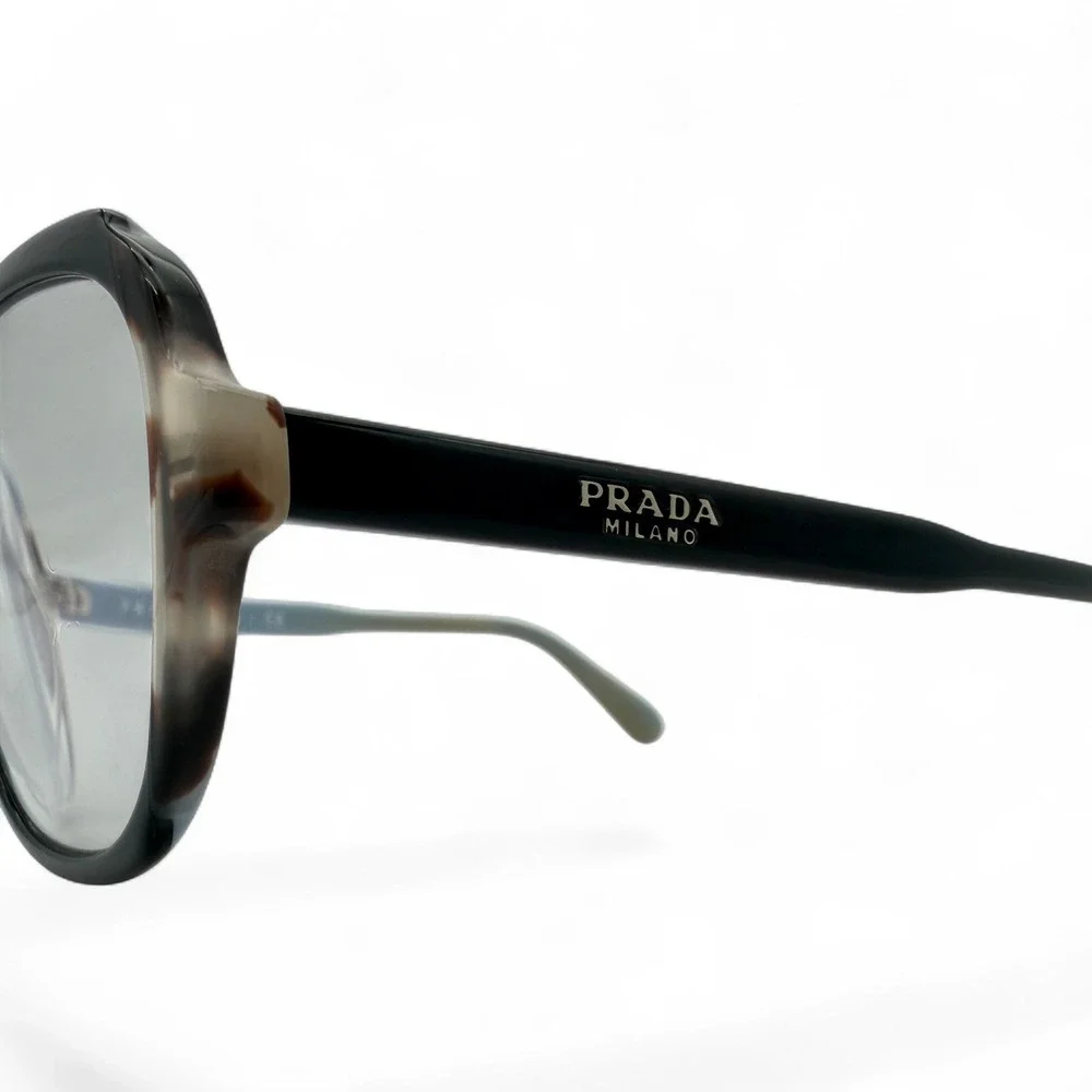 Prada VPR 03V KHR-1O1 Eyeglass Frames Blue Tortoise 54-17 Italy